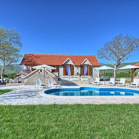 Dalmatia Stone House - Heated Pool Guest House Biorine Bagian luar foto