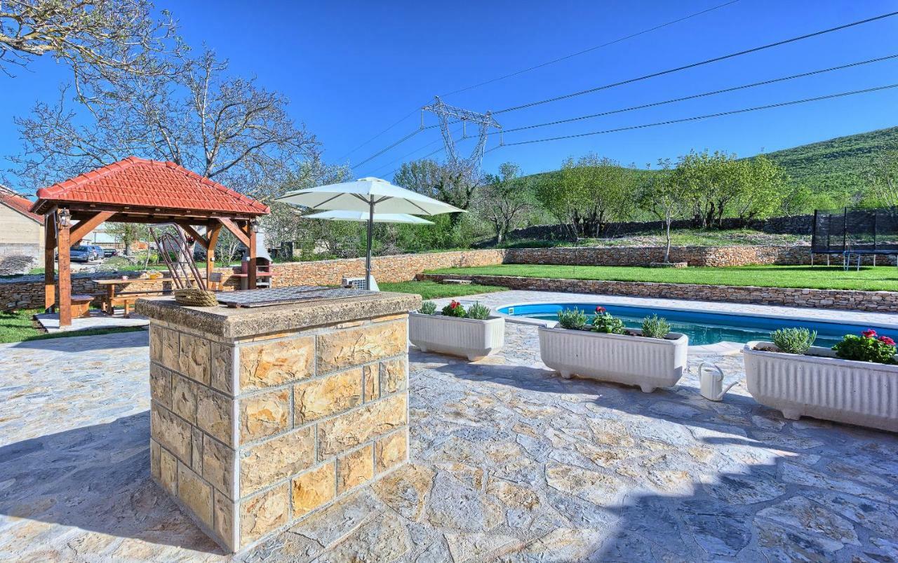 Dalmatia Stone House - Heated Pool Guest House Biorine Bagian luar foto