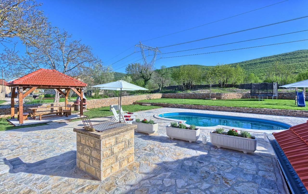 Dalmatia Stone House - Heated Pool Guest House Biorine Bagian luar foto